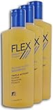 Flex Balsam & Protein Triple Action Shampoo, Normal to Dry - 11oz (325ml) (3 Pack)