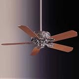 Minka Aire F506-PW Euro Silver Ceiling Fan Light Included