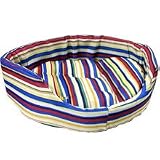 Pet Supplies : 6'X20' PET BED RAINBOW STRIPE