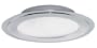 Eglo  87216A Samira, Chrome/Frosted Opal, 2-Light Ceiling Light Fixture