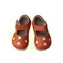 Puddle Jumper Orange White Dot Mary Jane