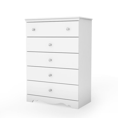 South Shore Furniture 3550-035 - Crystal Five Drawer Chest