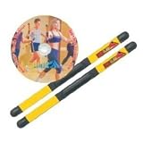 Bodyblade Cardio Blades - pair (2 Blades x 32, Wall Chart, Video) - Yellow/Black