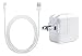 3ft USB Sync and Charge Lightning Cables with 12W Wall Charger for iPads