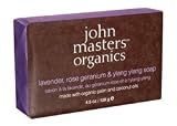 John Masters Organics John Masters Organics Lavender, Rose Geranium & Ylang Ylang Soap 4.5 fl oz - 4.5 fl oz
