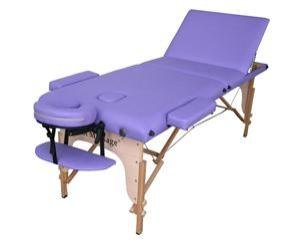 Purple 2 Pad 3 Fold Reiki Portable Massage Table