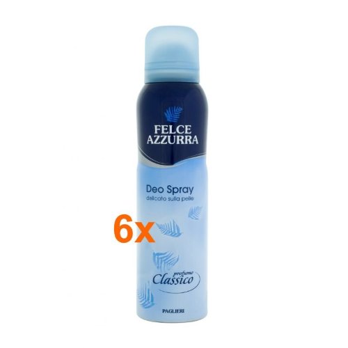 PAGLIERI - Felce Azzurra deodorant classic 6x 150ml Preisvergleich