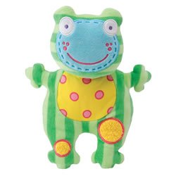Alex Toys Jr. Animal Rattle - Freckles Frog