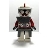 LEGO Star Wars LOOSE Mini Figure EPII Clone Wars Commander Fox with Twin Blas