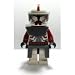 LEGO Star Wars LOOSE Mini Figure EPII Clone Wars Commander Fox with Twin Blaster Pistols (Maroon)