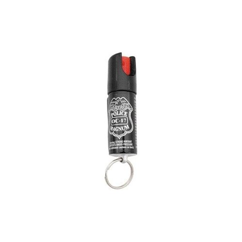 Police Magnum OC-17 Keychain Mace Hot Pepper Spray – 1/2 oz Hard Case