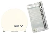 arena Classic Logo Silicone Cap, weiß