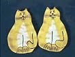 Yellow Cat Tea Bag Holder