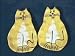 Yellow Cat Tea Bag Holder