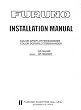 Furuno GP1850WF/GP1850WDF Color GPS/Plotter/sounder Installation Manual