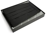 BlackNWhite - Mens Polyester Jacquard Glitter Cummerbund - Black/Silver