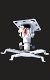 Cheetah Mounts APMFS Silver Universal Projector Ceiling Mount