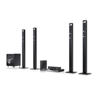 LG BH9520TW 4 Tall 9.1ch 3D Sound Blu-ray Home Cinema System with Rear Wireless Speakers (New for 2012)