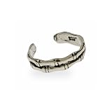 Eve's Addiction Serling Silver Bamboo Style Toe Ring