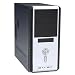 PC Hardware : Power Up Black Corporate ATX Mid-Tower Case with Front USB, Audio Ports and 450-Watt Power Supply