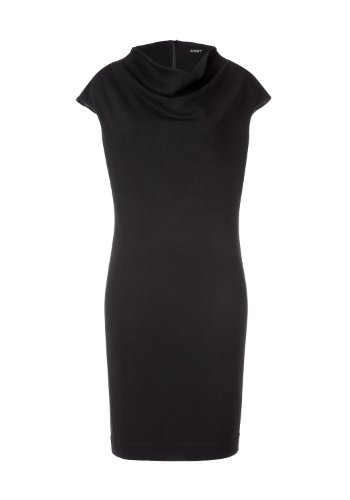 APART Damen Kleid/ Knielang Jersey-Etuikleid, 372214, Gr. 34, Schwarz (schwarz) Preisvergleich