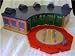 Thomas Wooden Tidmouth Sheds and Round About Action Turntable (Gently Used in Very Good Condition)