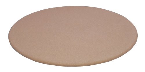 Rada Cutlery Stoneware Round Pizza Baking Stone, 15 Inch, Made in USA