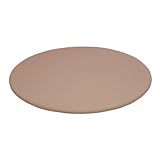 Rada Cutlery Stoneware Round Pizza Baking Stone, 15 Inch, Made in USA