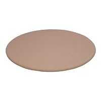 Rada Cutlery Stoneware Round Pizza Baking Stone, 15 Inch, Made in USA