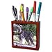   - Dogs Schnauzer - Schnauzer - Tile Pen Holders-5 inch tile pen holder