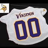 Minnesota Vikings NFL Pet Football Jersey - Large (Length 18-26)