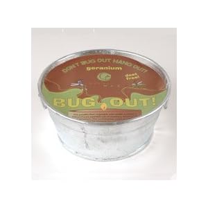 Bug Out Geranium 2lb Tub 3-wick Tin by 