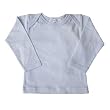 Under the Nile Organic Long Sleeve Lap Shoulder Tee, Natural, 6-9 Months