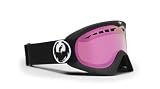 Dragon DX Snow Goggles - Coal Frame/Pink Ionized Lens/Black Logo Strap