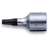 PB 3/8”SQ ヘクスローブビットソケット (TX40) V10-398-T40