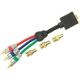 Atlona VGA (Female) To Component Video (Male) Adapter, Video Cables, Audio and Video by Atlona