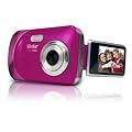 Vivitar iTwist 7028 7.0 Megapixel Digital Camera - Pink (7MP, 1.8" Screen, 4x Zoom, AAA Batteries)