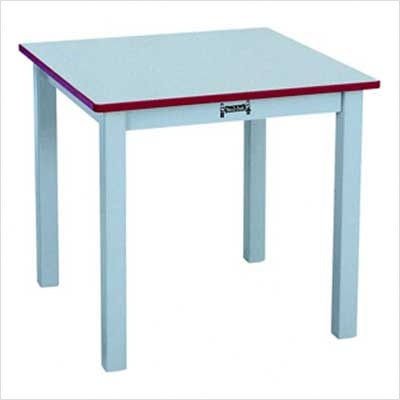 Jonti-Craft 56220JC007 Rainbow Accents Square Preschool Table