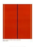 Who s Afraid of Red, Yellow and Blue Art Poster Print by Barnett Newman, 24x32