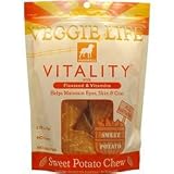 Dogswell Veggie Life Vitality Sweet Potato Chews (15-oz pouch)