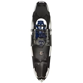 Crescent Moon Silver Series 17 Snowshoes with Buckle Bindings - Polished-Aluminum