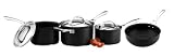 Circulon Infinite Hard Anodised Cookware Saucepan Set, 3 Piece, Plus Gift with Purchase