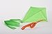 Castakite - Kite and Flying Handle for Kids - Easy to Fly Kite with Reel and String - Integrated Kite Line Winder Grip Wheel - Best Easy Flyer Kite with Long Tail Perfect for The Beach or Park