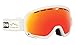 Spy Optic Marshall Snow Goggles | Ski, Snowboard or Snowmobile Goggle | Two Lenses with Patented Happy Lens Tech (Essential White-Happy Gray Green w/RED Spectra+Happy Yellow w/Lucid Green)