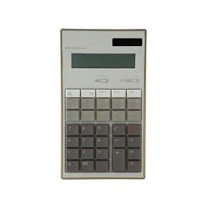 amadana　電子計算機　LC-504(CH)／チャコールグレー