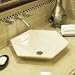 Kohler K-2203-G Sunlight Vessels Hex Strata Lavatory w/ Glazed Underside - K-2203-G