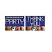 Home Team Party Invitations and Thank you Notes Combo
