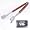 Collegiate Rosewood Handle Grilling Tongs-North Carolina