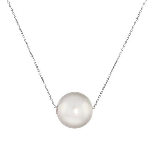 Karat Platinum Shell Pearl Pendant, 18