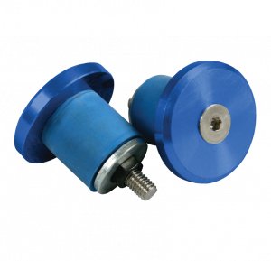 Madd Gear BAMF Alloy Bar Ends - Blue